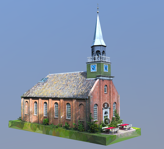 3D-scans of churches